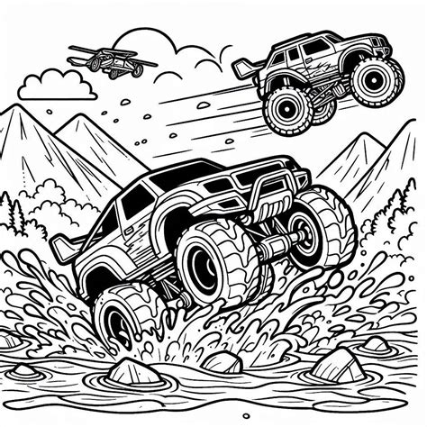 Hot Wheels Kolorowanki Dla Dzieci Darmowe Wydruki PDF