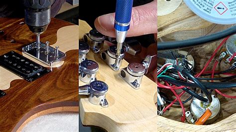 Building A Neck Through Guitar Part Final Assembly Youtube