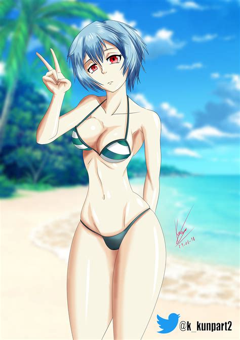 Rei Ayanami By Karuro Kun Hentai Foundry