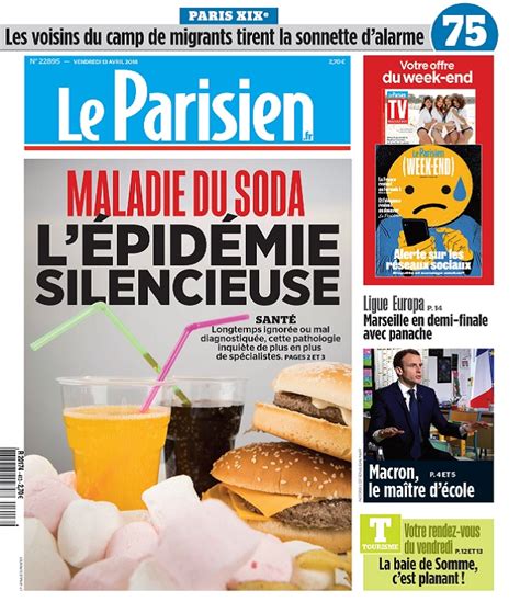 Le Parisien Du Vendredi Avril T L Charger Des Magazines