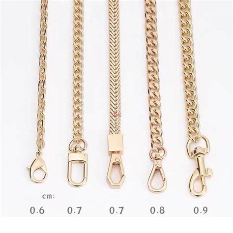 Seng Cm Cm Handbag Metal Chains Shoulder Bag Strap Diy Purse Chain