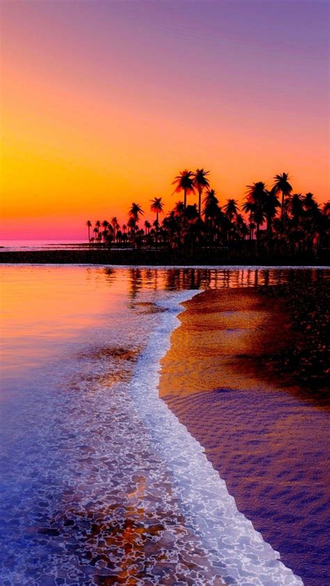 beach sunset phone wallpapers top  beach sunset phone backgrounds