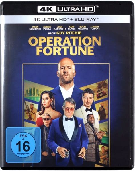 Operation Fortune Ruse De Guerre Blu Ray 4K Blu Ray Cary Elwes