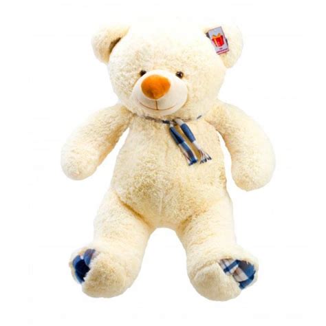 Плюшевый мишка Барни 140см кремовый – фото, отзывы, характеристики в ...