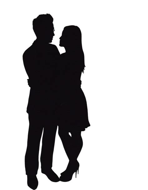 Custom Couple Silhouette Portrait