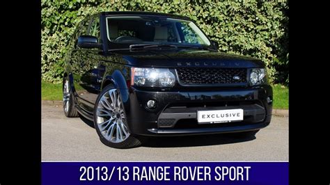 2013 Land Rover Range Rover Sport Autobiography Exclusive Stealth
