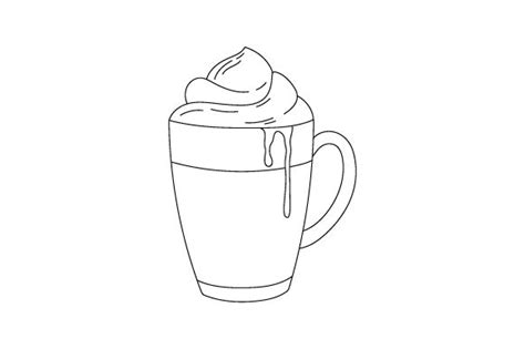 Cup Of Hot Chocolate Drawing