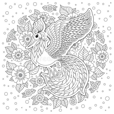 Firebird Coloring Page For Kids Coloring Pages