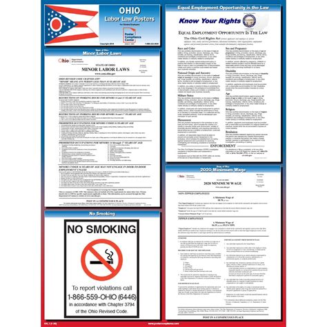 Ohio Labor Law Posters Free Printable