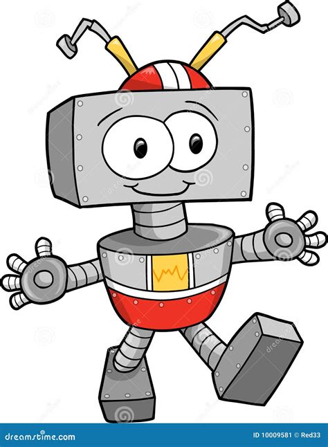 Robot Vector. Animation Set. Mechanism Robot Helper. Cyborgs, AI Futuristic Humanoid Character