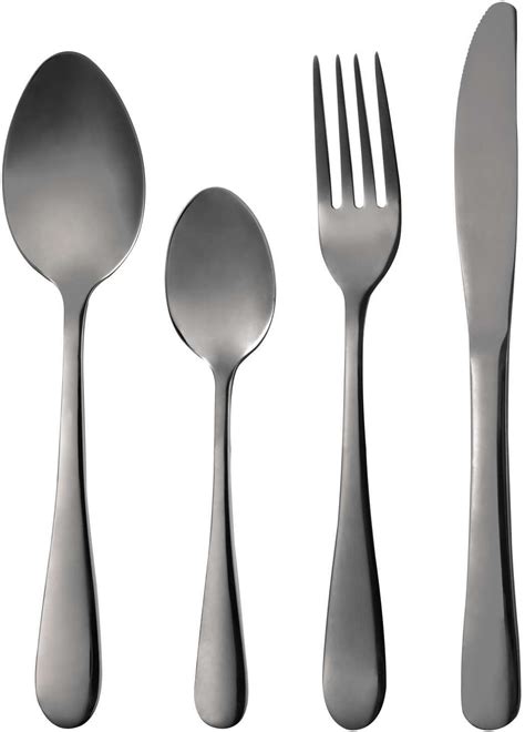 Bergner 24 Piece Stainless Steel Cutlery Set High Gloss Stainless Steel