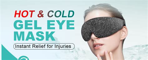 Uncn Cooling Eye Mask For Puffy Eyes Cold Eye Mask For Dry Eyes Eye Gel Ice Pack Use In Hot