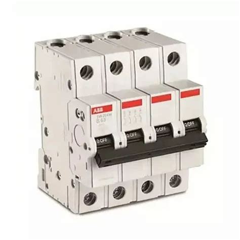 ABB 32 A, 4 Pole C Curve Miniature Circuit Breaker, SW204M-C32 at Rs ...
