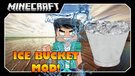 Minecraft Balde De Gelo Mod Ice Bucket Challenge Mod Showcase