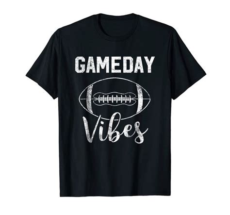 Game Day Vibes Football Cute Football Top Men T Shirt Mens Tshirts