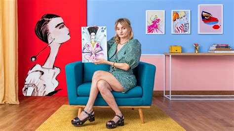 Online Course Mixed Media Fashion Illustration Aassfgghhhh Domestika