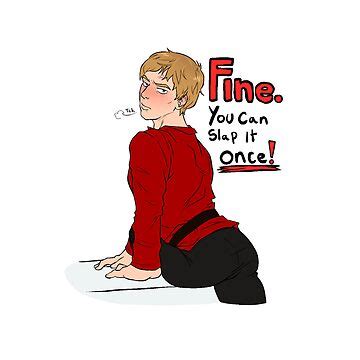 Arthur Pendragon S Voluptuous Ass Sticker For Sale By Bansheethefox8