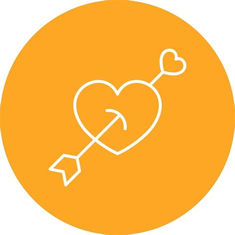 premium vector  heart   arrow  arrow