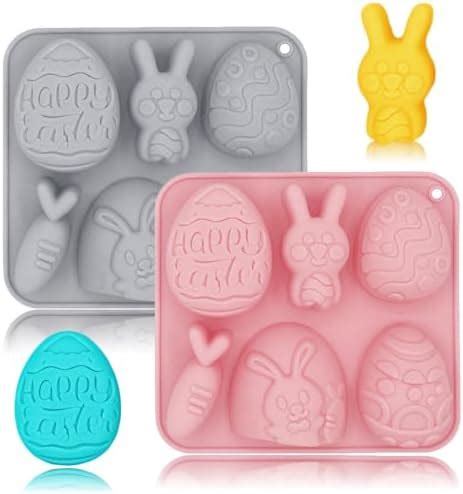 Amazon Medoore Pack Easter Egg Shape Silicone Treat Mold Easter