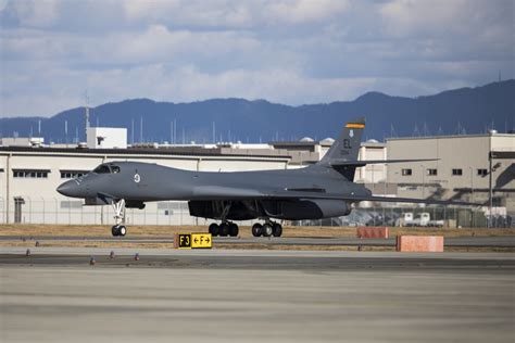 Dvids Images B B Lancer Lands At Mcas Iwakuni Image Of