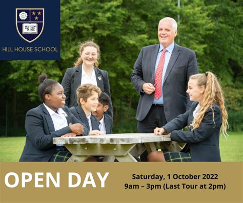 Hill House School on Twitter: "Not long until Open Day where there will ...