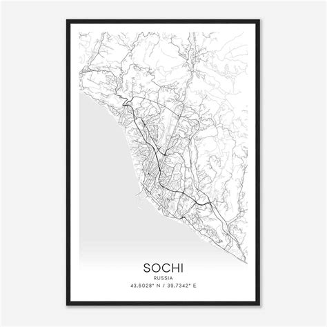 sochi where is it on map of russia