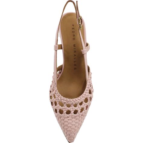 Pedro Miralles Mantua Nude Leather Heels ShoeBeDoo