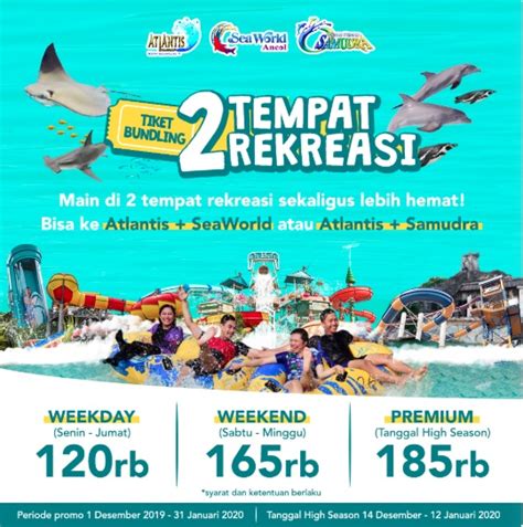 Promo Tiket Masuk Atlantis Ancol Selama Liburan Natal Dan Tahun Baru