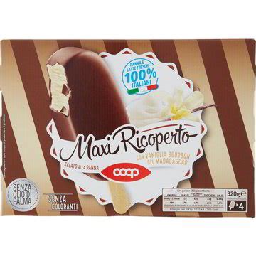 Stecco Gelato Maxi Ricoperto Di Panna E Vaniglia COOP Coop Shop