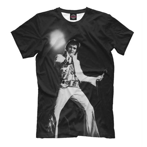 Elvis Presley Concert T Shirt Premium Quality Tee Mens Etsy