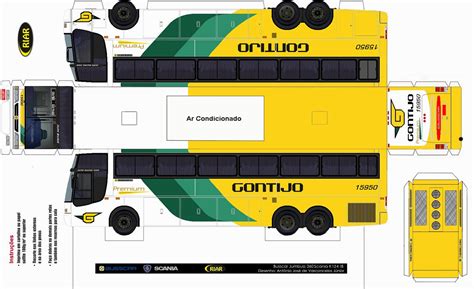 Onibus Para Imprimir E Montar - onibus e cia : onibus para montar