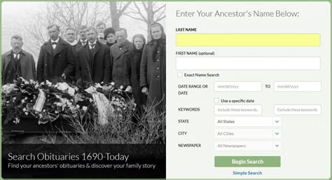 Genealogy Tips: How to Find an Obituary for a Specific Person ...