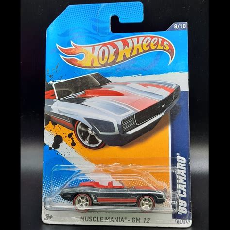 Jual Hot Wheels 69 Camaro THS Super Treasure Hunts Kota Bandung