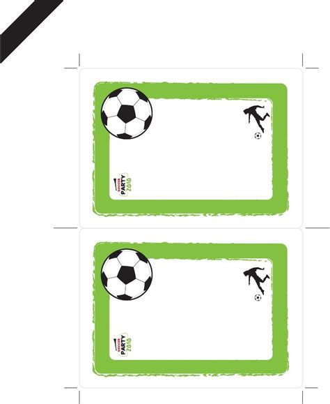 Soccer Printables | Kids soccer party, Soccer party, Soccer birthday ...
