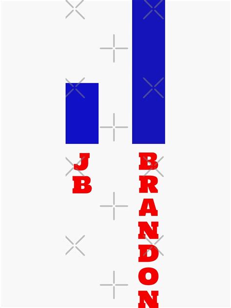 FJB Lets Go Brandon Fuck Joe Biden Sticker For Sale By Bubbynoh Redbubble