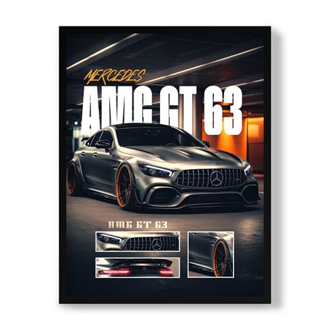 Plakat Mercedes Amg Gt Plakatykkg