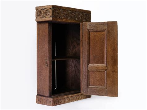 Угловой шкафчик-аптечка в неорусском стиле (Абрамцево) - Smartcollection