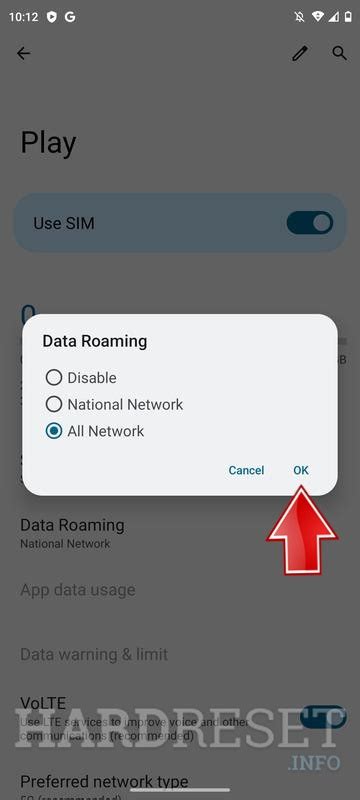 Jak W Czy I Wy Czy Roaming Danych W Motorola Moto G Hardreset Info