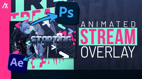 Dark Anime Samurai Animated Stream Overlay Package Twitch 50 Off