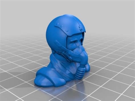 Stl 3d File For Donwload Windows And Macosx 3d Pilot Figure To Make