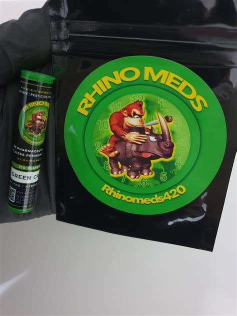 Green Crack Cart 5ml Rhino Meds 420
