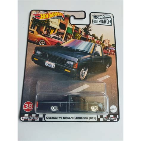 Hot Wheels Premium Car Culture Boulevard Custom Nissan Hardbody D Shopee Malaysia