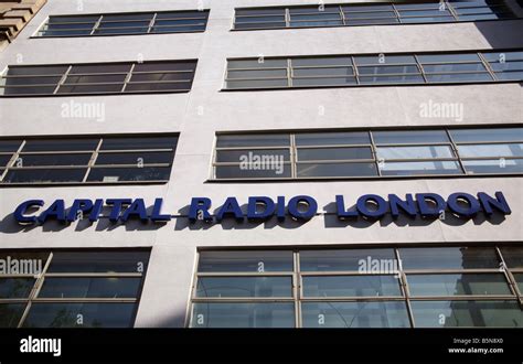 Capital Radio Building In Leicester Square London Stock Photo Alamy