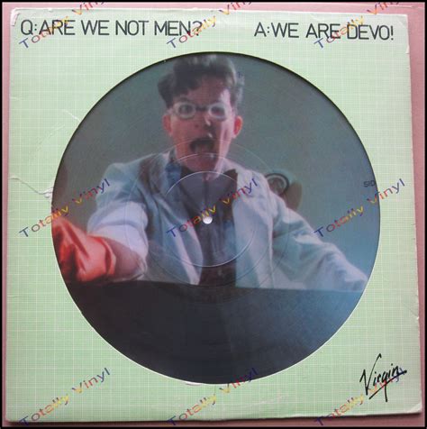 Totally Vinyl Records Devo Qare We Not Men A We Are Devo Lp