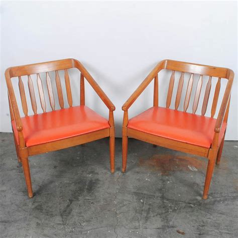 Vintage Mid Century Modern Armchairs | EBTH
