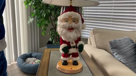 Gemmy Big Heads Santa Youtube