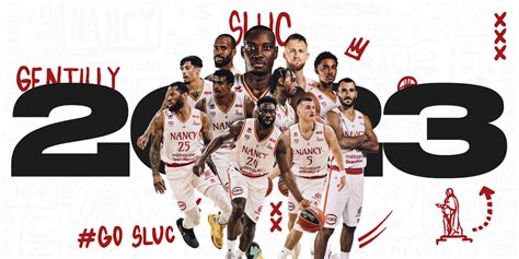 Bonne Année 2023 SLUC Nancy Basket