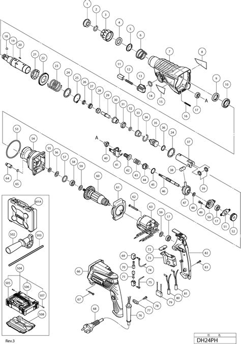 DH24PH - Boor-en breekhamers - Hamers - Elektrisch gereedschap ...