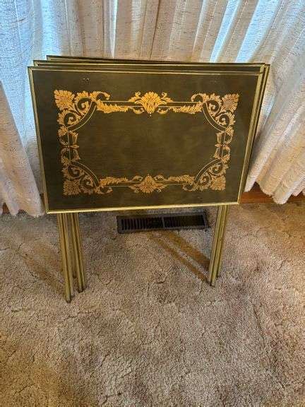 Tv Trays 3 Hoosier Auction Group