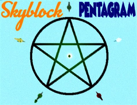 Skyblock Pentagram Minecraft Map